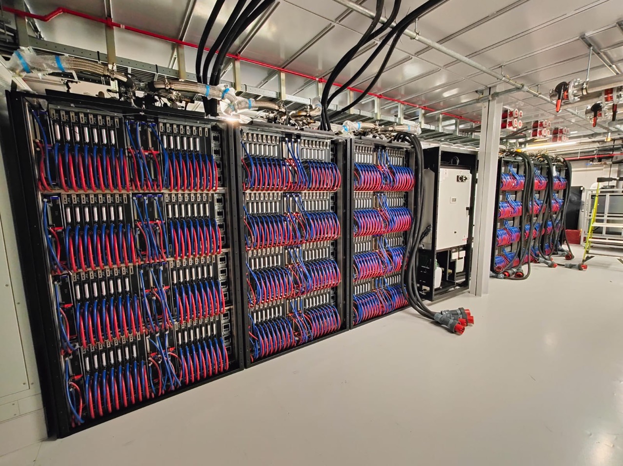 Isambard machine room